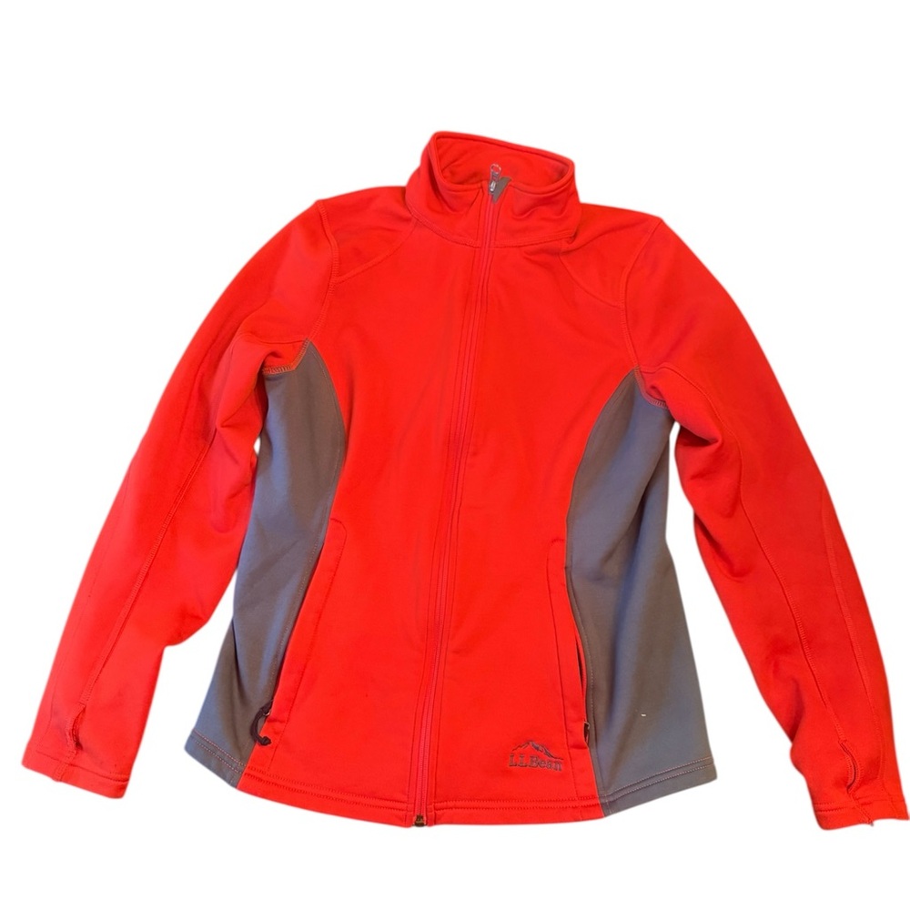 L.L. Bean dark orange and Gray Women's Jacket